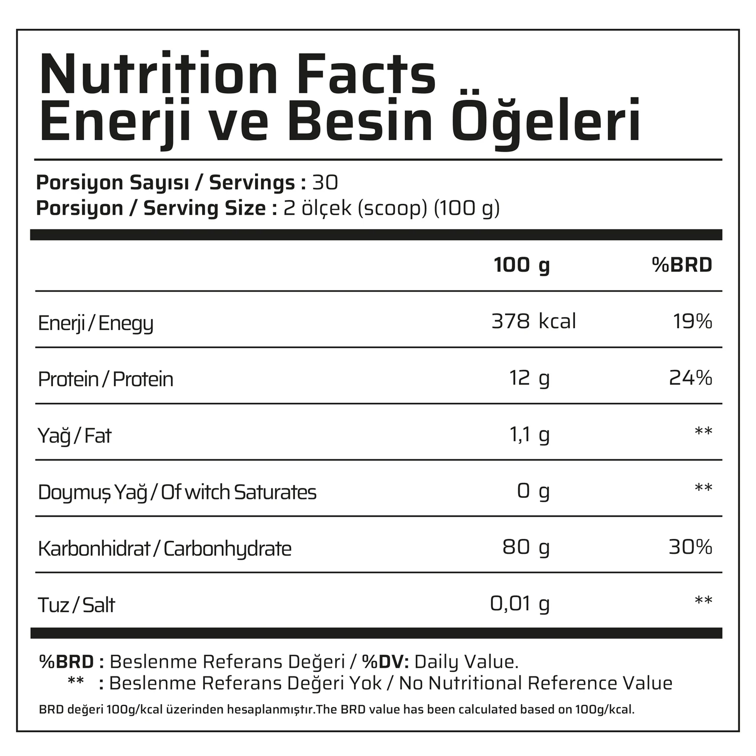 Muscle Food Dark Mass 3000 G Çikolata Fındık