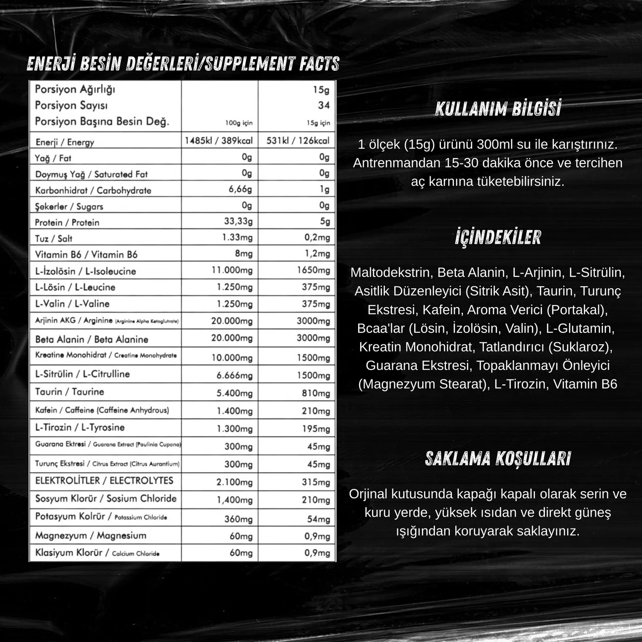 Muscle Balance Pulse Pre Workout 510g 34 Servis
