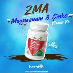 Herbina Zma Magnezyum Çinko Vitamin B6 Kapsül 180