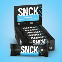 SNCK Protein Bar 55 gr Caramel Pop 12 Adet