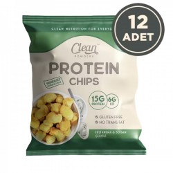 CLEAN POWDERS PROTEİN CHİPS 50 GR EKŞİ KREMA & SOĞAN ÇEŞNİLİ 12 ADET