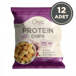 CLEAN POWDERS PROTEİN CHİPS 50 GR TATLI BARBEKÜ 12 ADET