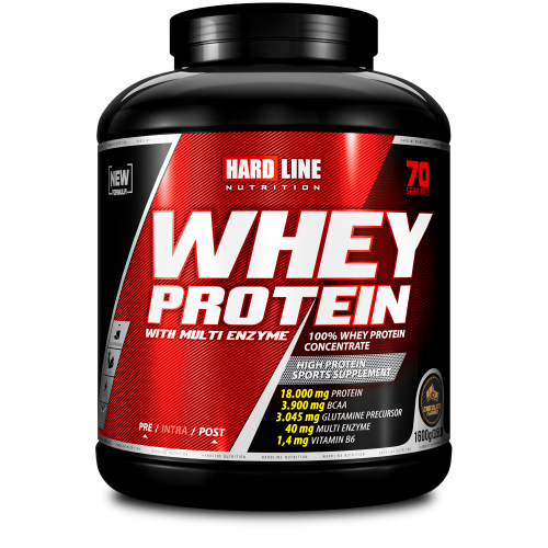 Hardline % 100 Whey Protein 1600 Gr