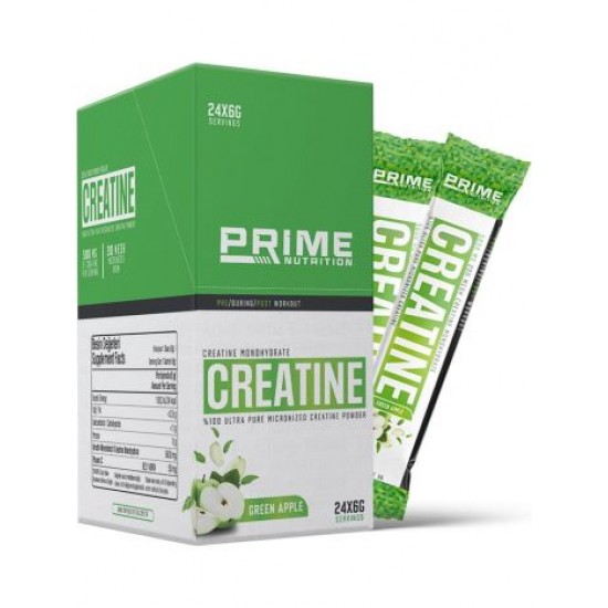 Prime Nutrition Creatine Yeşil Elma 24 Adet x 6 gram
