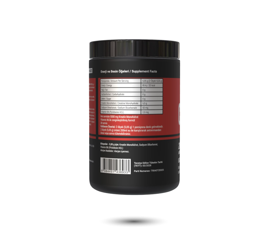 ARMY OF ONE CREATINE MONOHYDRATE 150 GR - 30 SERVİS AROMASIZ
