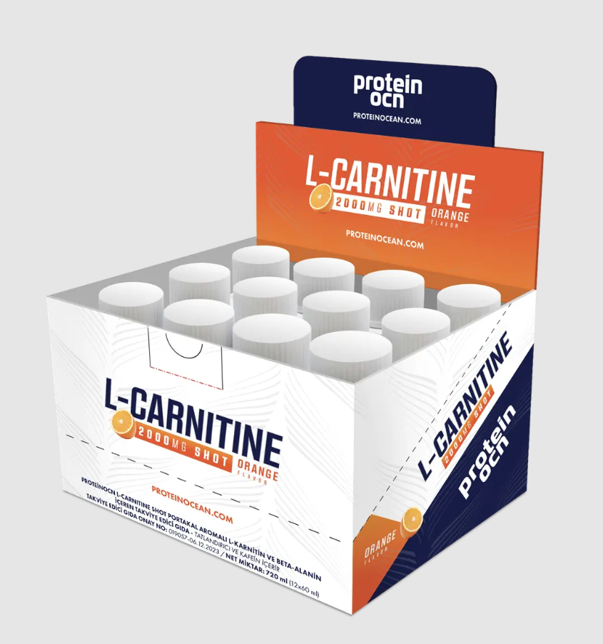 PROTEİNOCEAN L-CARNITINE 12 SHOT