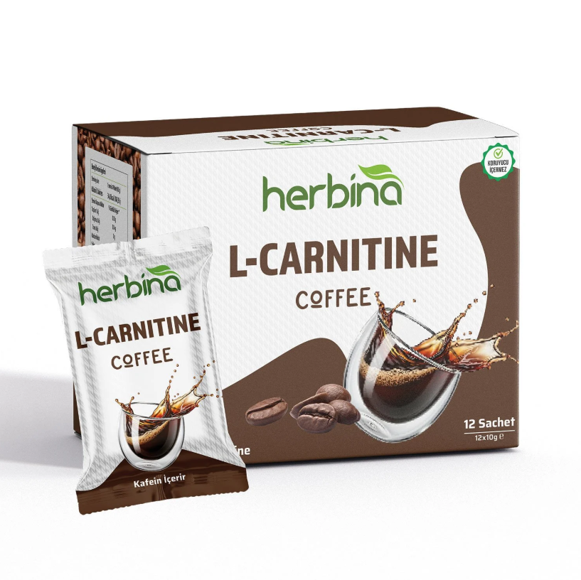 L-Karnitin Kahve 12 Adet x 10 gram Kafein İçerir