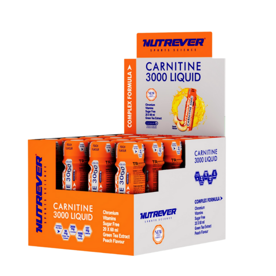 Nutrever L-Carnitine 3000 Liquid 20 Ampul