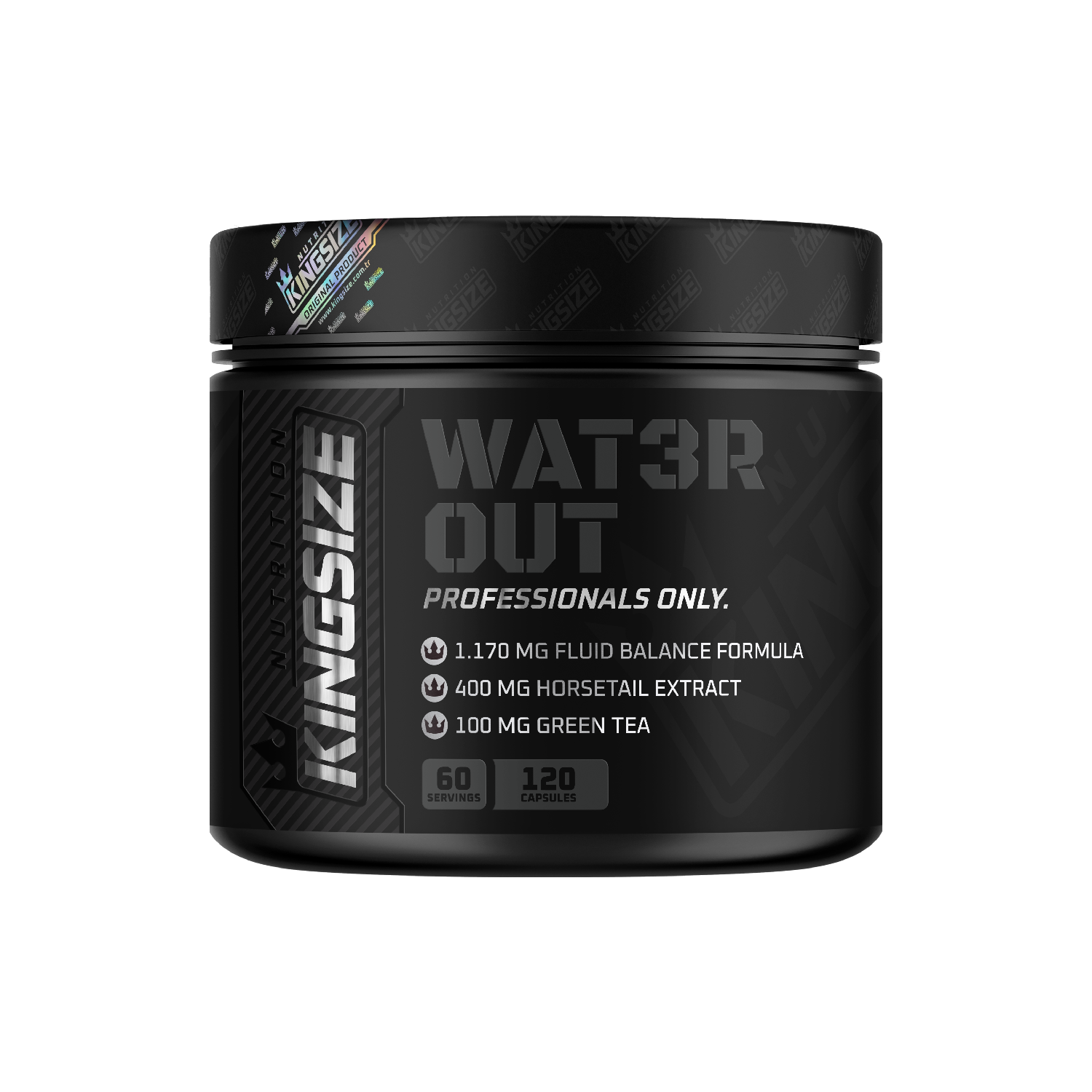 Kingsize Nutrition Wat3r-Out 120 Kapsül