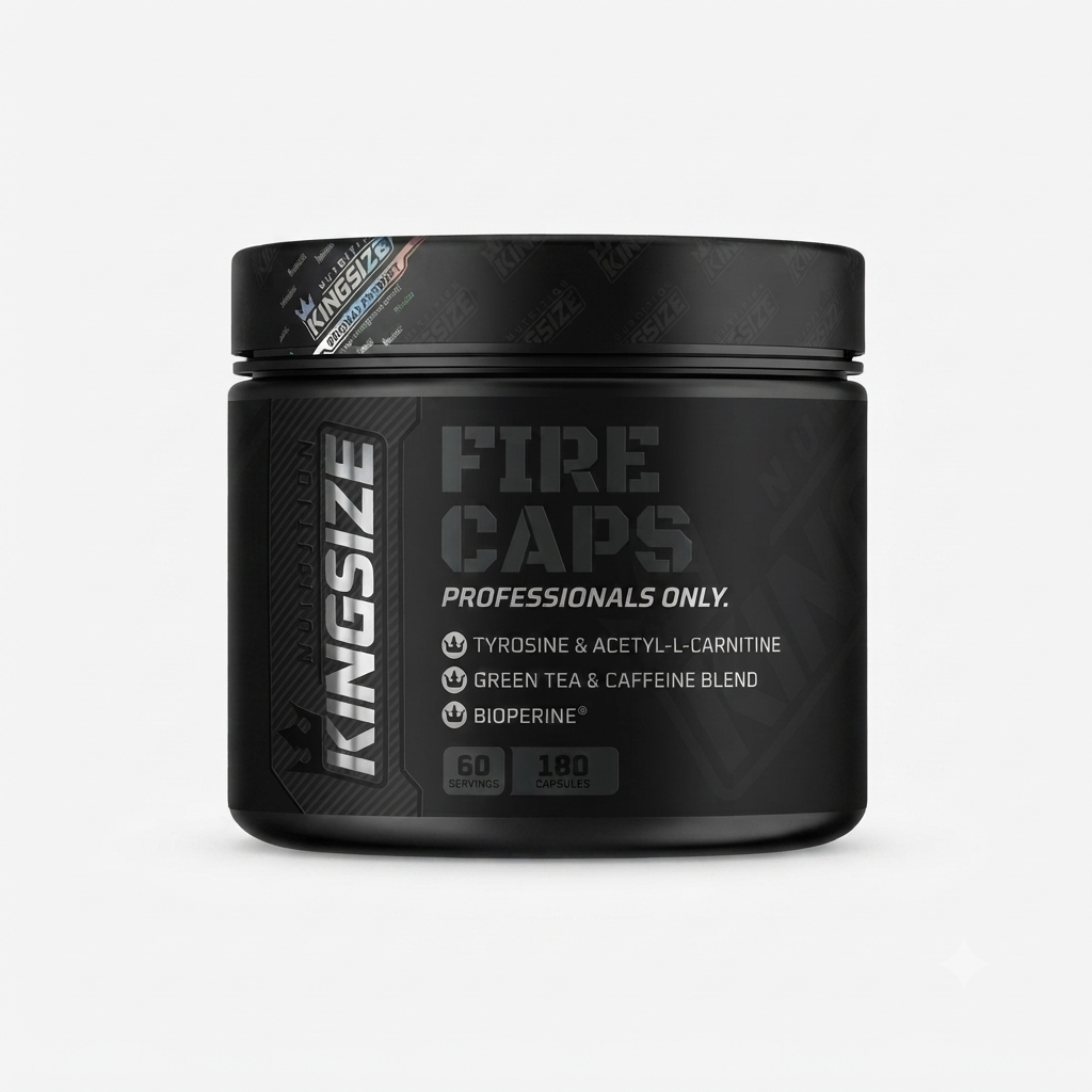 Kingsize Nutrition Fire Caps 180 Kapsül