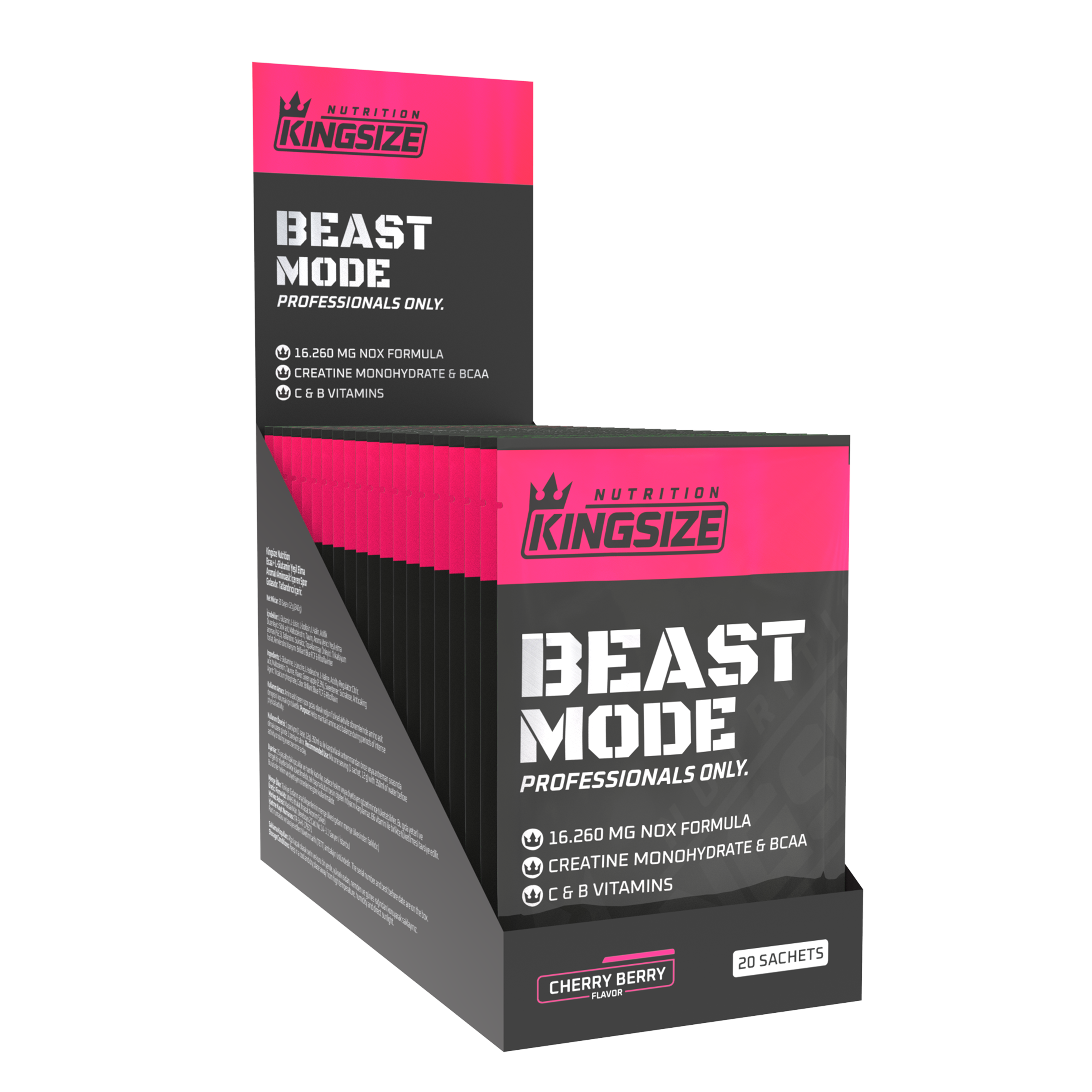 Kingsize Nutrition Beast Mode 21 Gr 20 Saşe