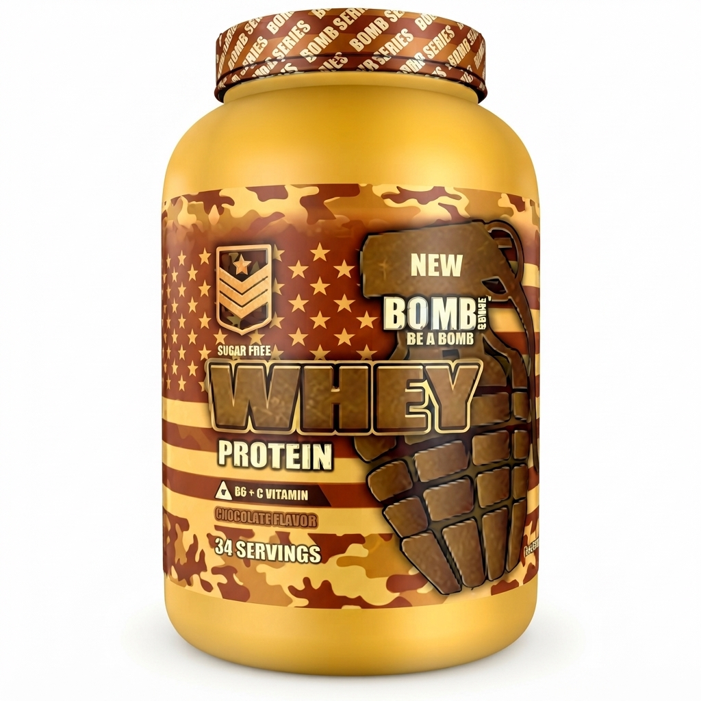 Premium BOMB SERIES WHEY PROTEİN Çikolata aroma 34 servis