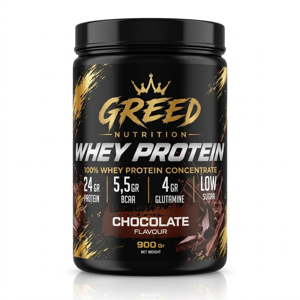 Greed Nutrition Whey Protein Çikolata Aromalı 900 Gr